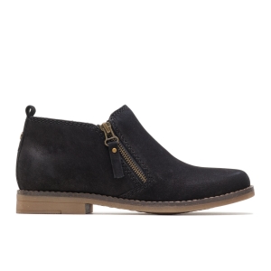 Black Nubuck Hushpuppies Factory Outlet Mazin Cayto Boot | YVR852069