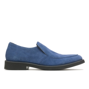 Blue Suede Hushpuppies Factory Outlet Elvis Slip-On | PLM763519