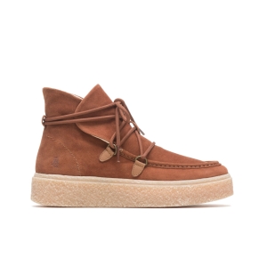 Cognac Suede Hushpuppies Factory Outlet Bridget Chukka Lace | CAE576384