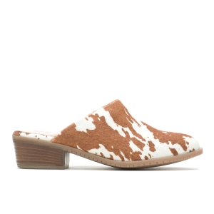 Cow Print Leather Hushpuppies Factory Outlet Sienna Mule | SZL364751