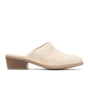 Soft Sand Suede Hushpuppies Factory Outlet Sienna Mule | KJB956014