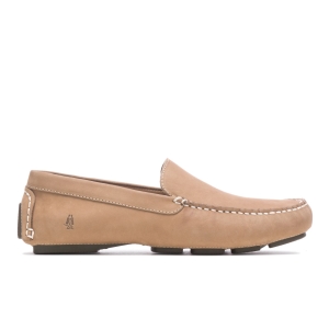 Taupe Nubuck Hushpuppies Factory Outlet Monaco Driver II | WUV712894