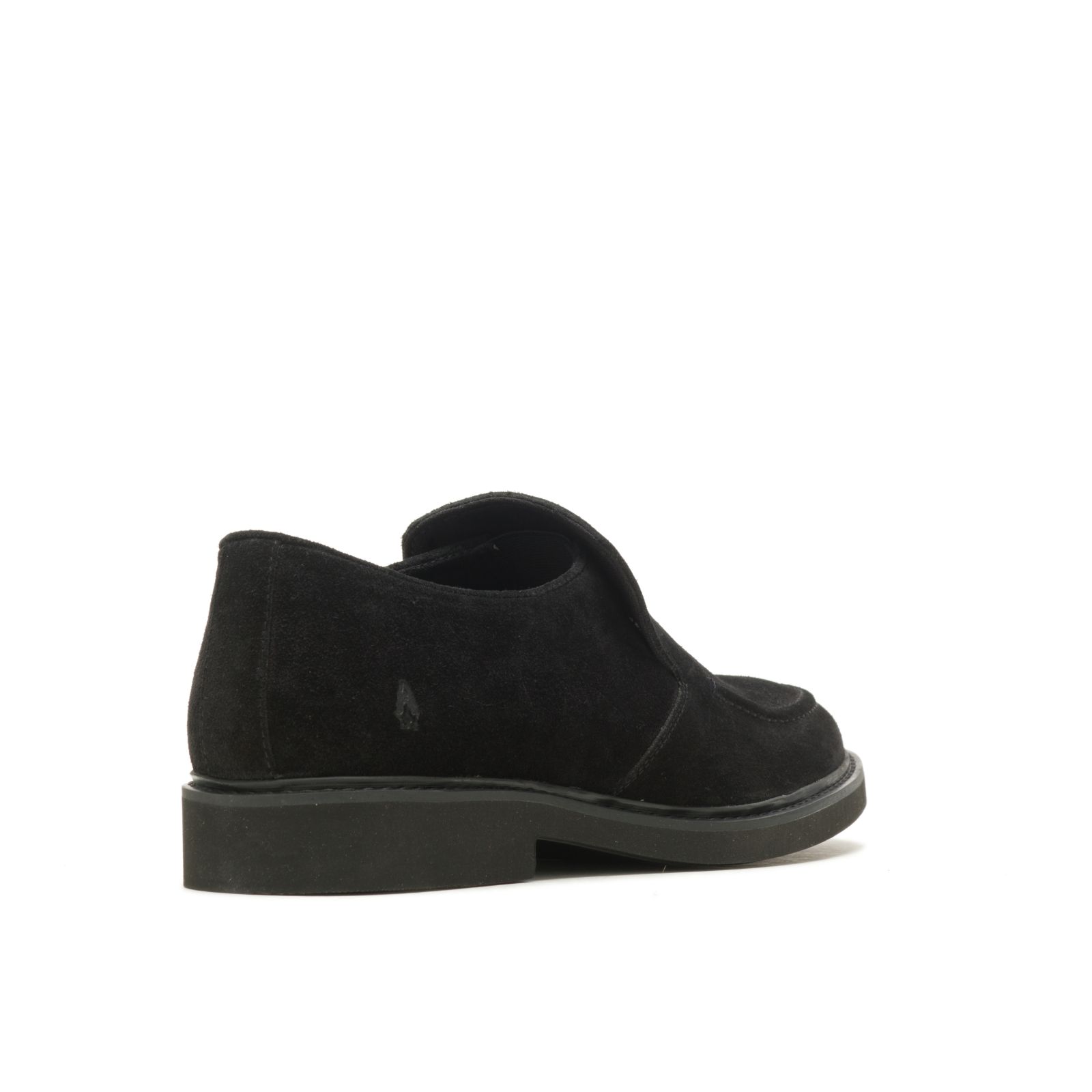 Bold Black Suede Hushpuppies Factory Outlet Earl Loafer | NDS258941