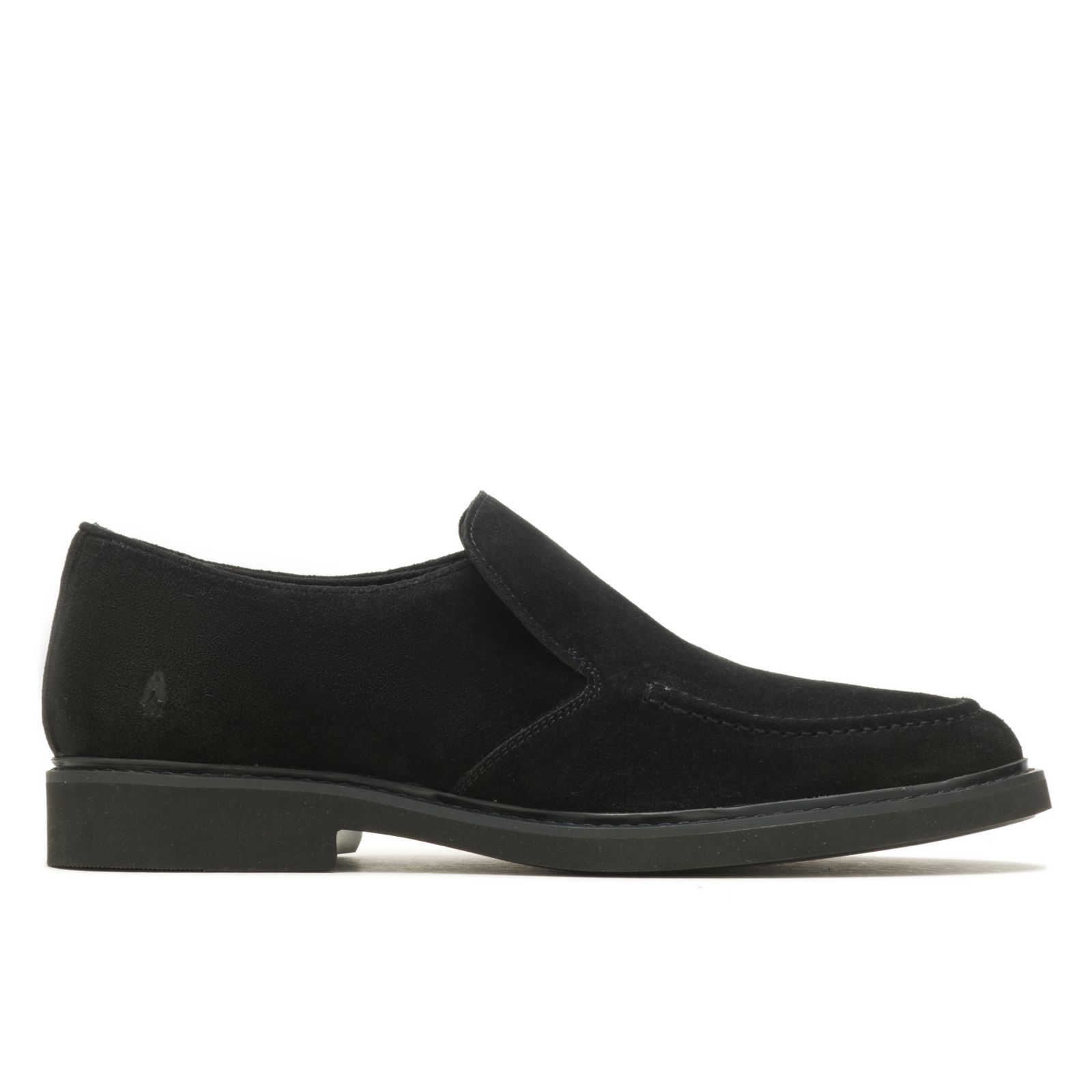 Bold Black Suede Hushpuppies Factory Outlet Earl Loafer | NDS258941