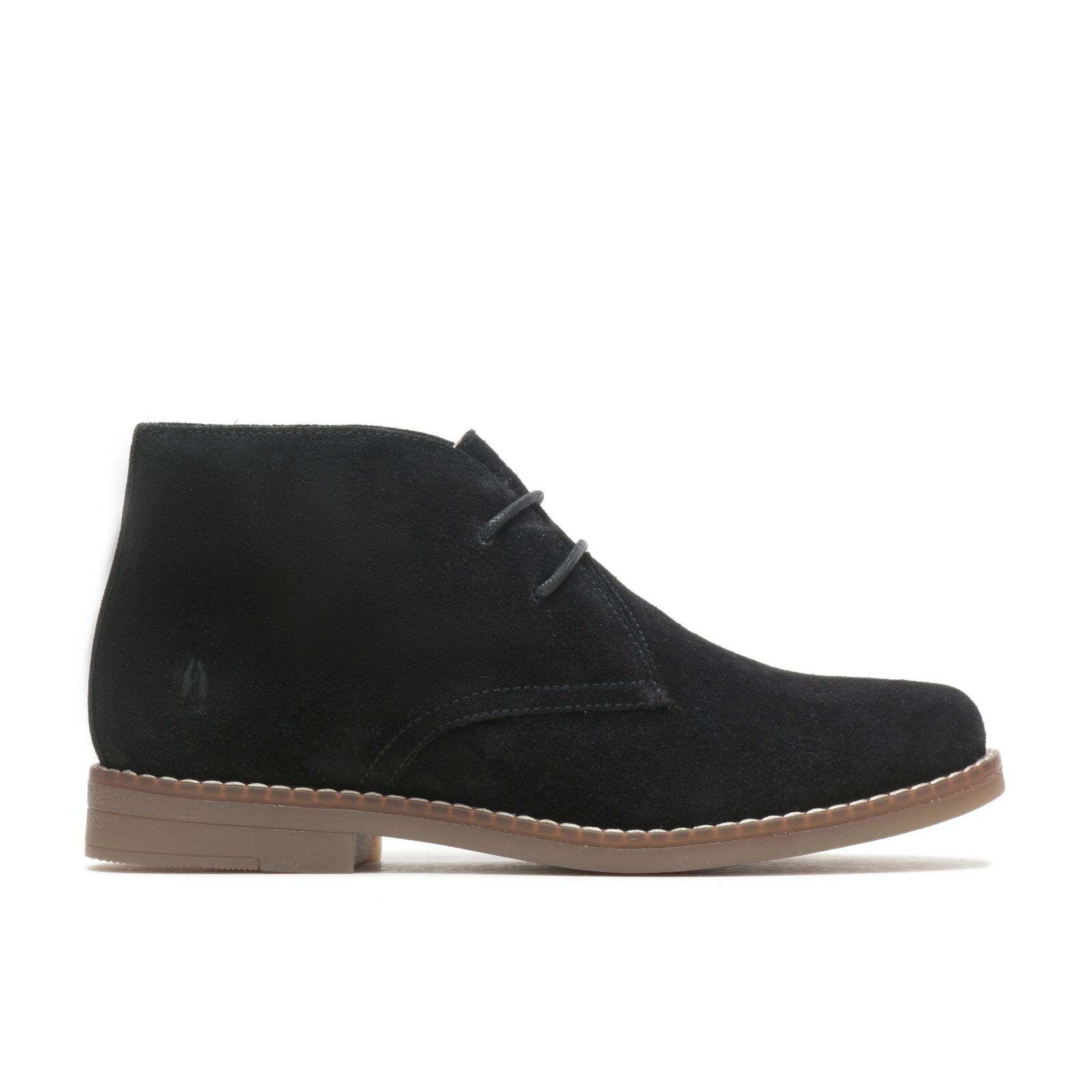 Bold Black Suede Hushpuppies Factory Outlet Mazin Cayto Chukka | WPY591036