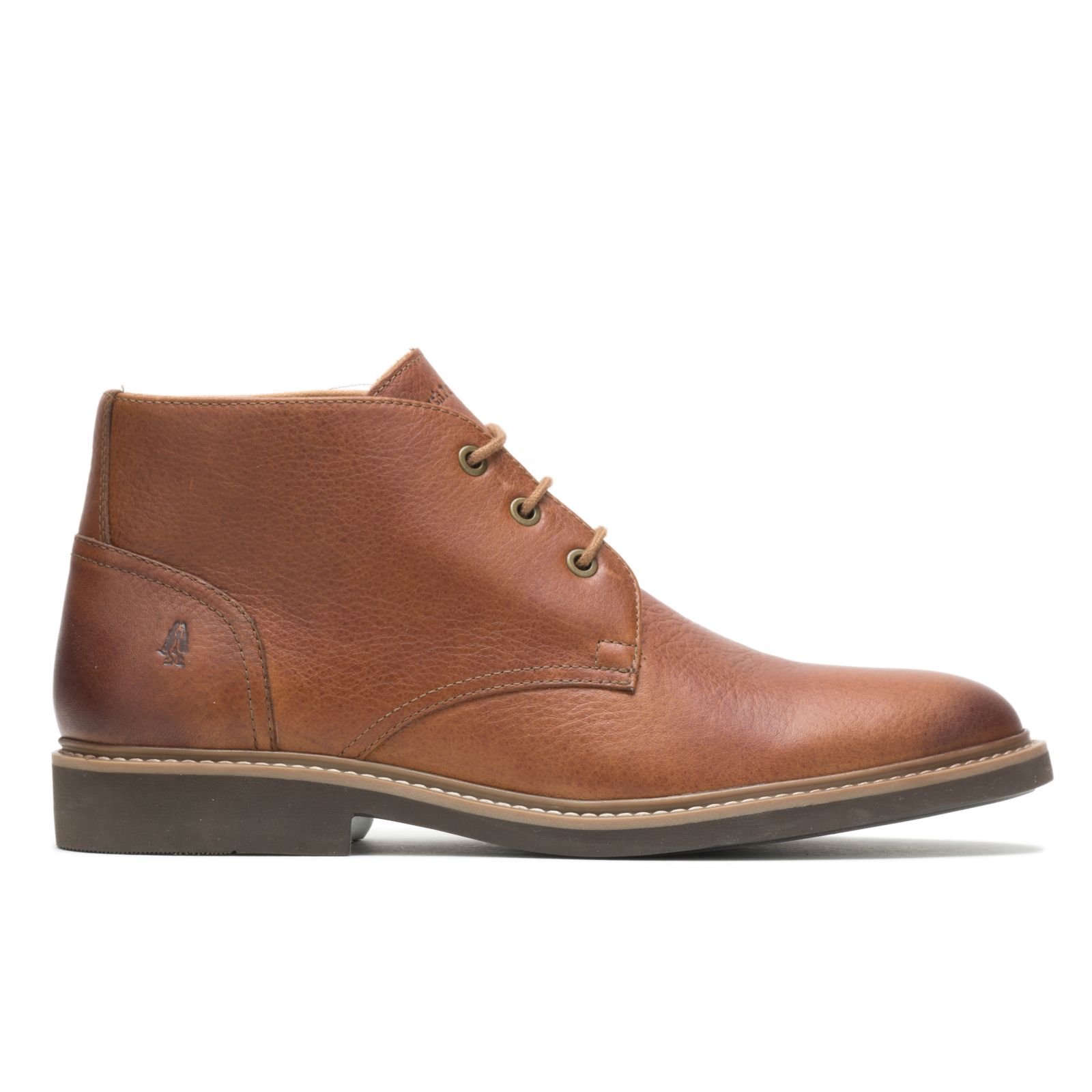 Cognac Leather Hushpuppies Factory Outlet Detroit Chukka | GUB390685