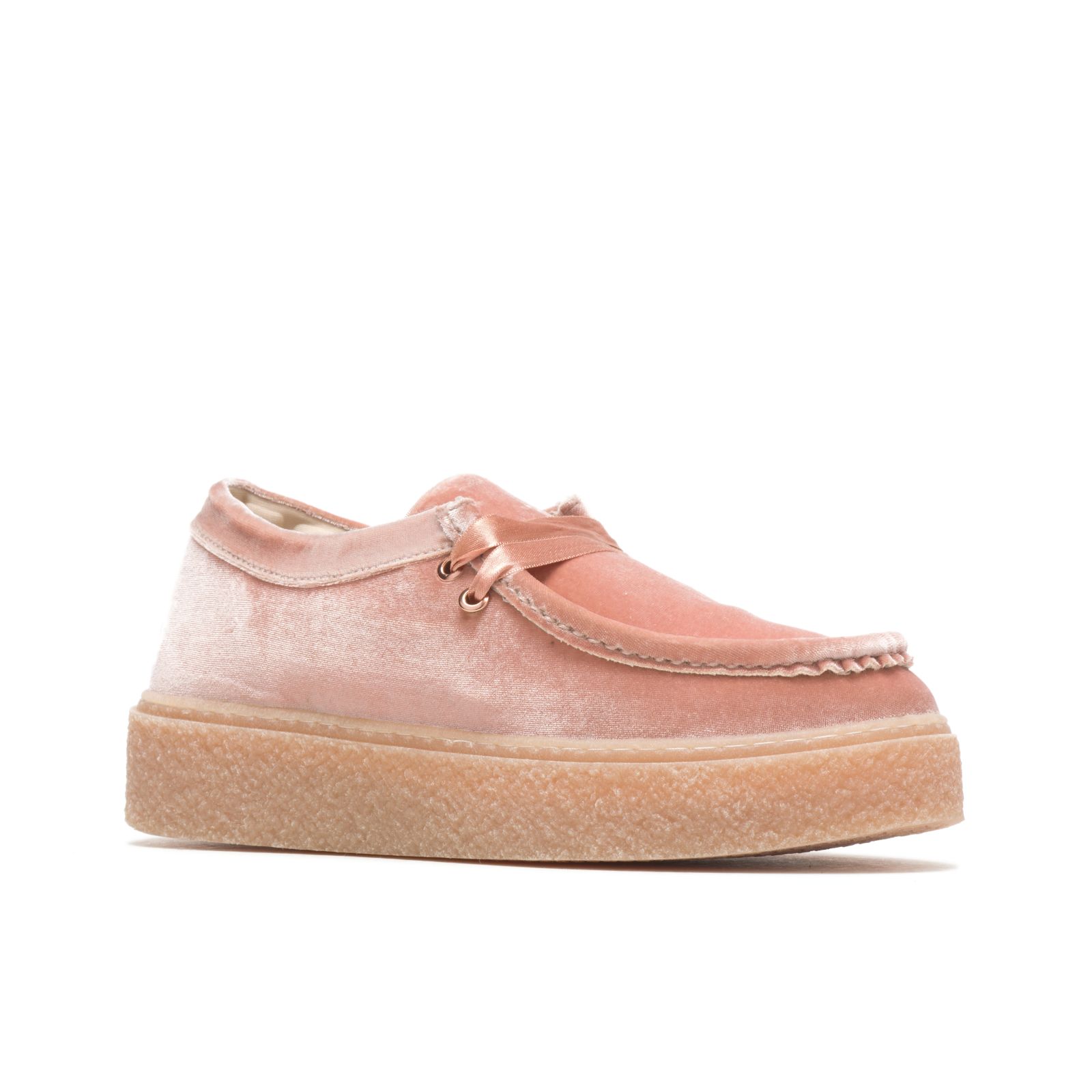 Coral Blush Velvet Hushpuppies Factory Outlet Bridget | YLR839604