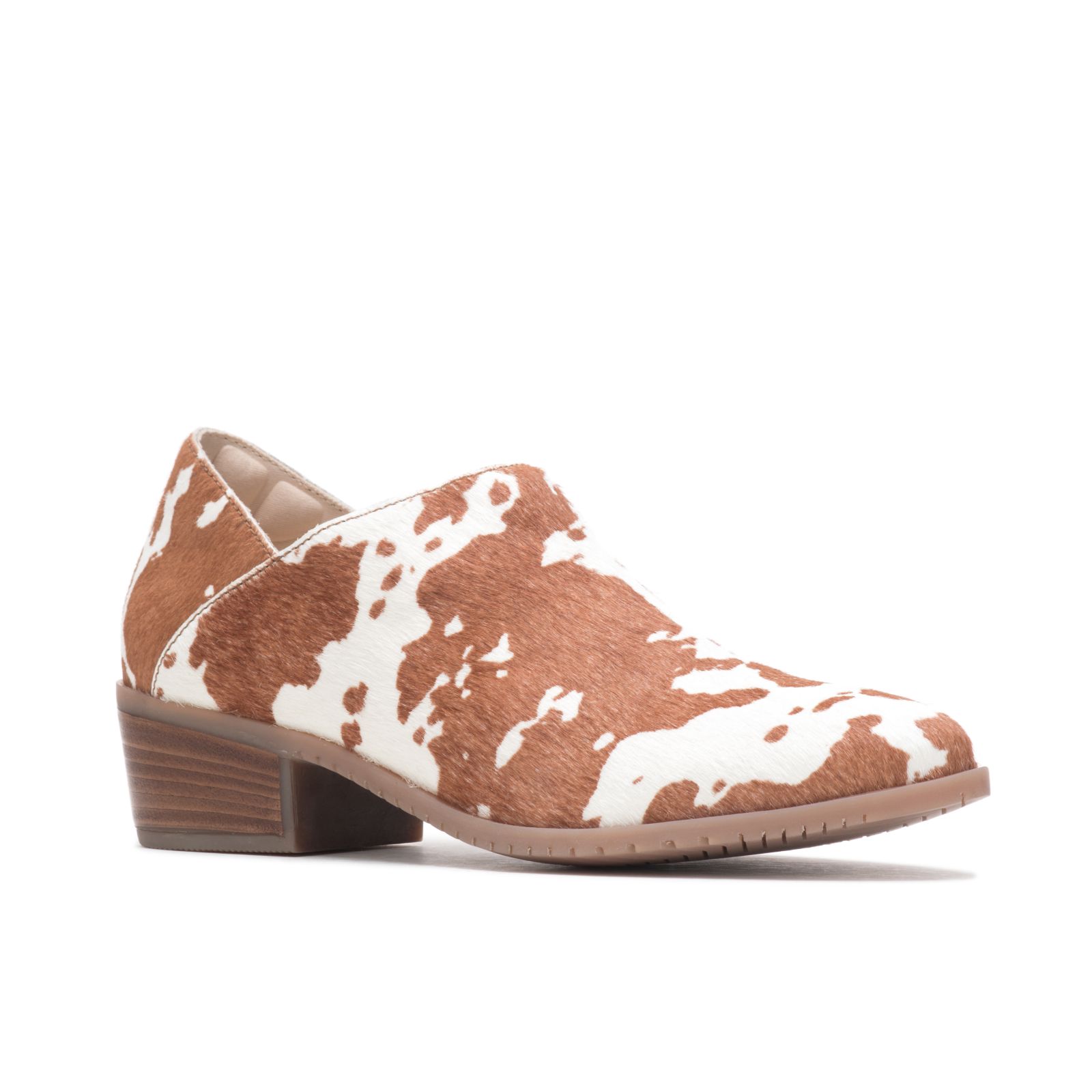 Cow Print Leather Hushpuppies Factory Outlet Sienna Shootie | IEJ759421