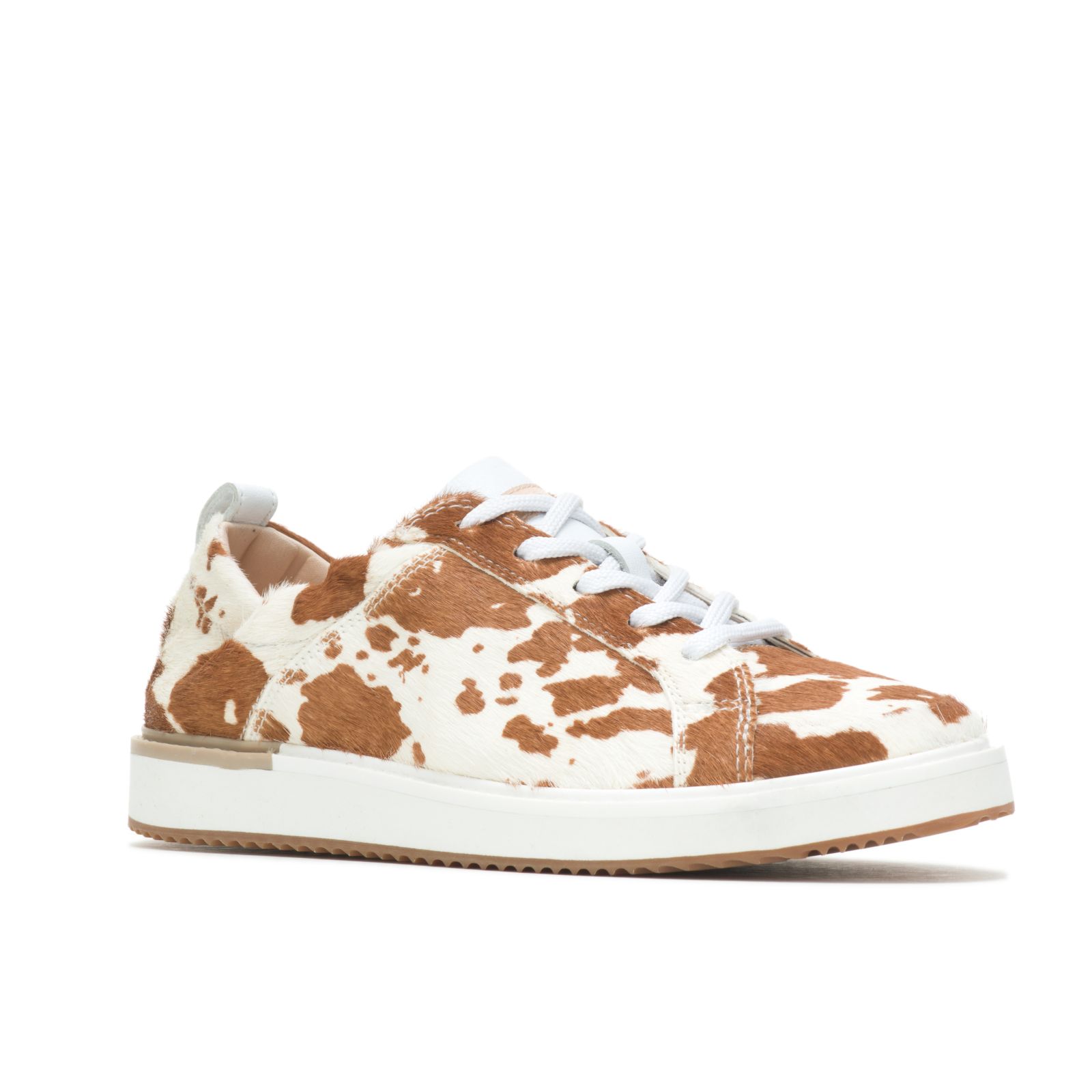 Cow Print Leather Hushpuppies Factory Outlet Ryann Sneaker | KSC584021