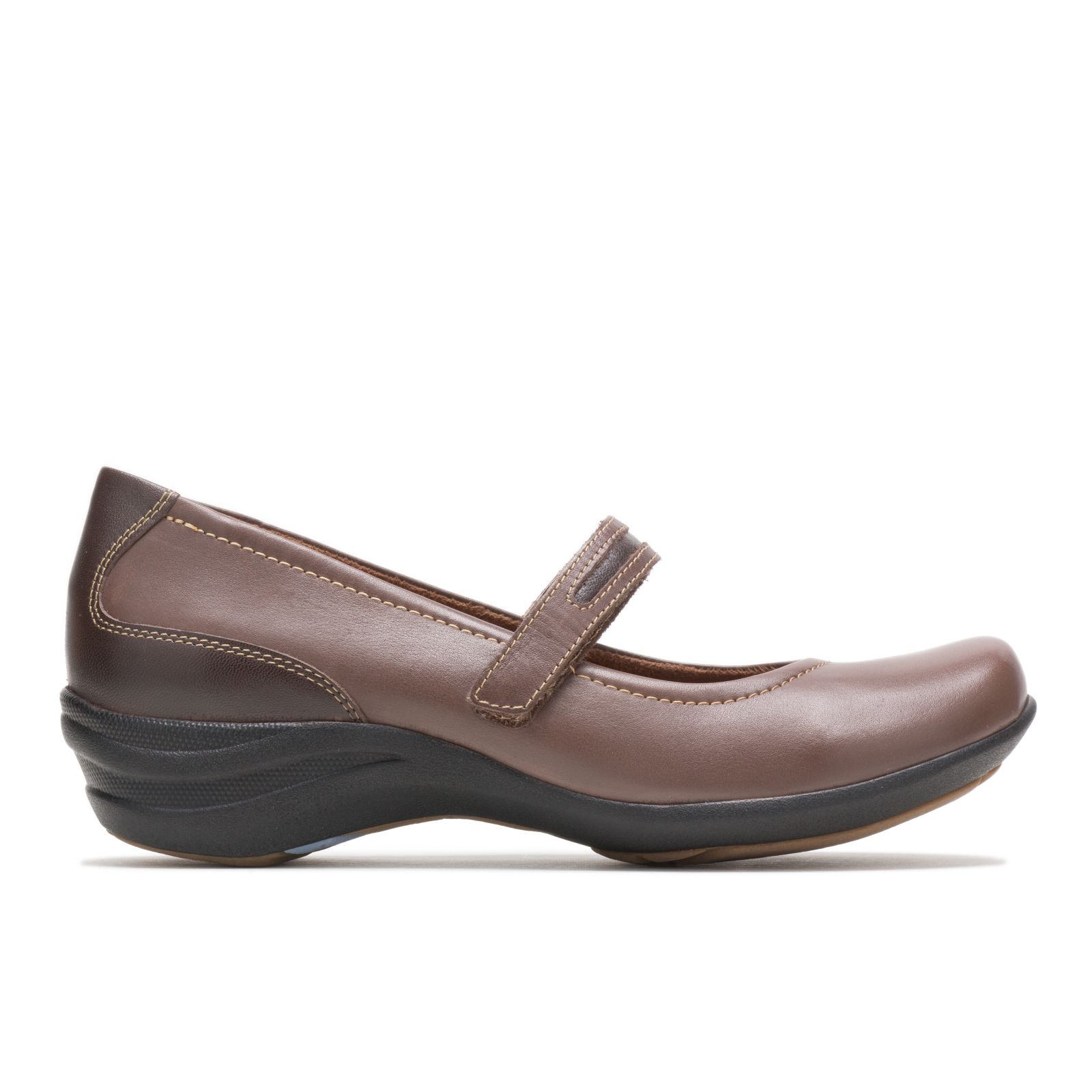 Dark Brown Leather Hushpuppies Factory Outlet Epic Mary Jane | VZU879304