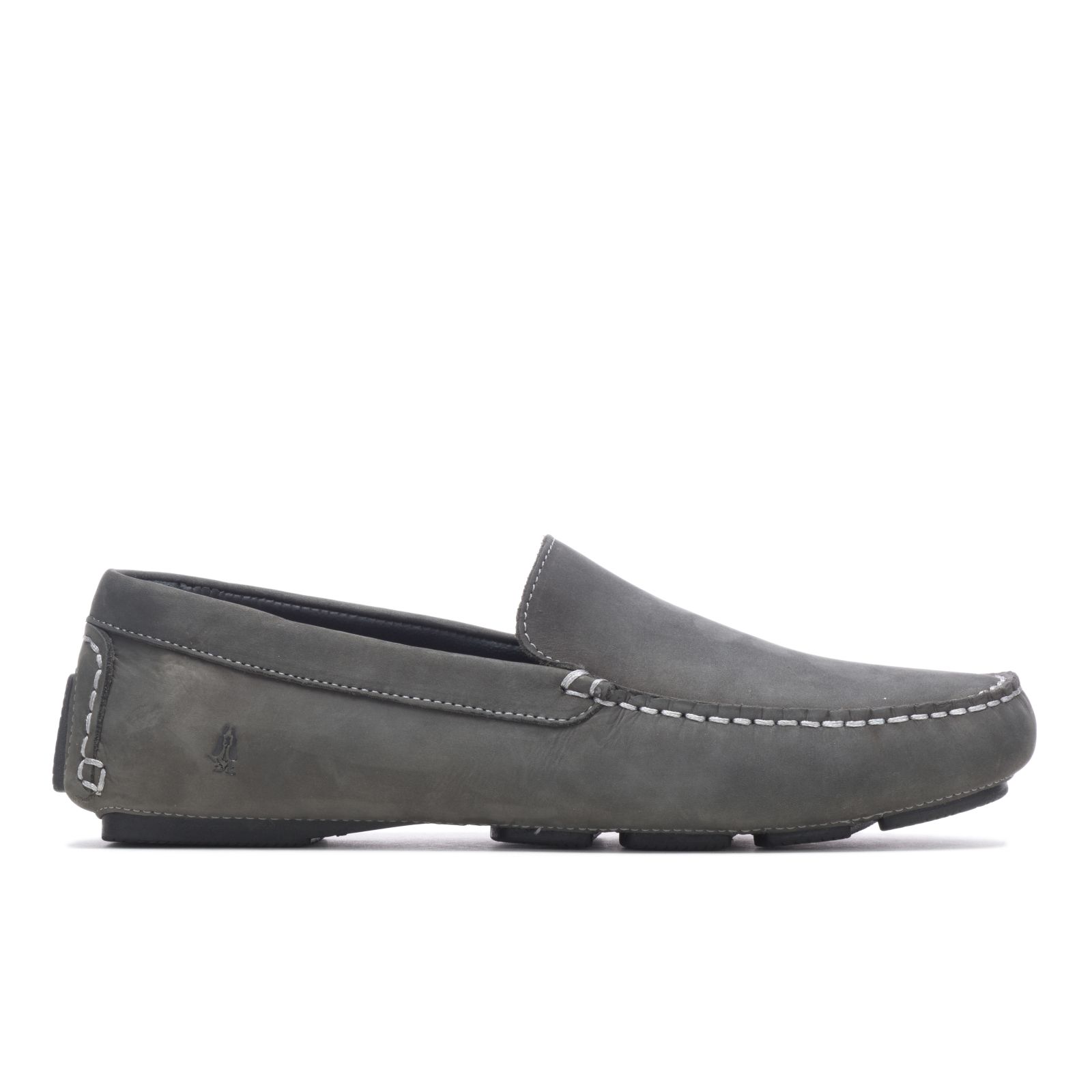 Dark Grey Nubuck Hushpuppies Factory Outlet Monaco Driver II | VCJ687324