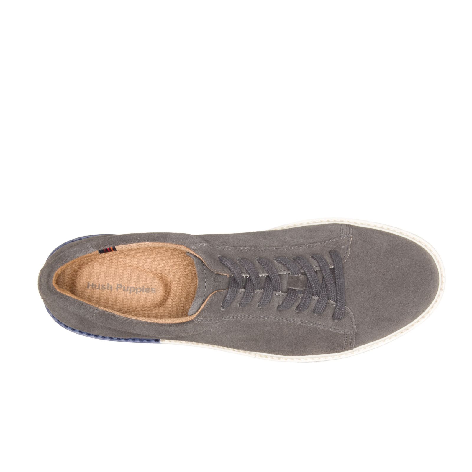 Dark Grey Suede Hushpuppies Factory Outlet Heath Sneaker | RIE268317