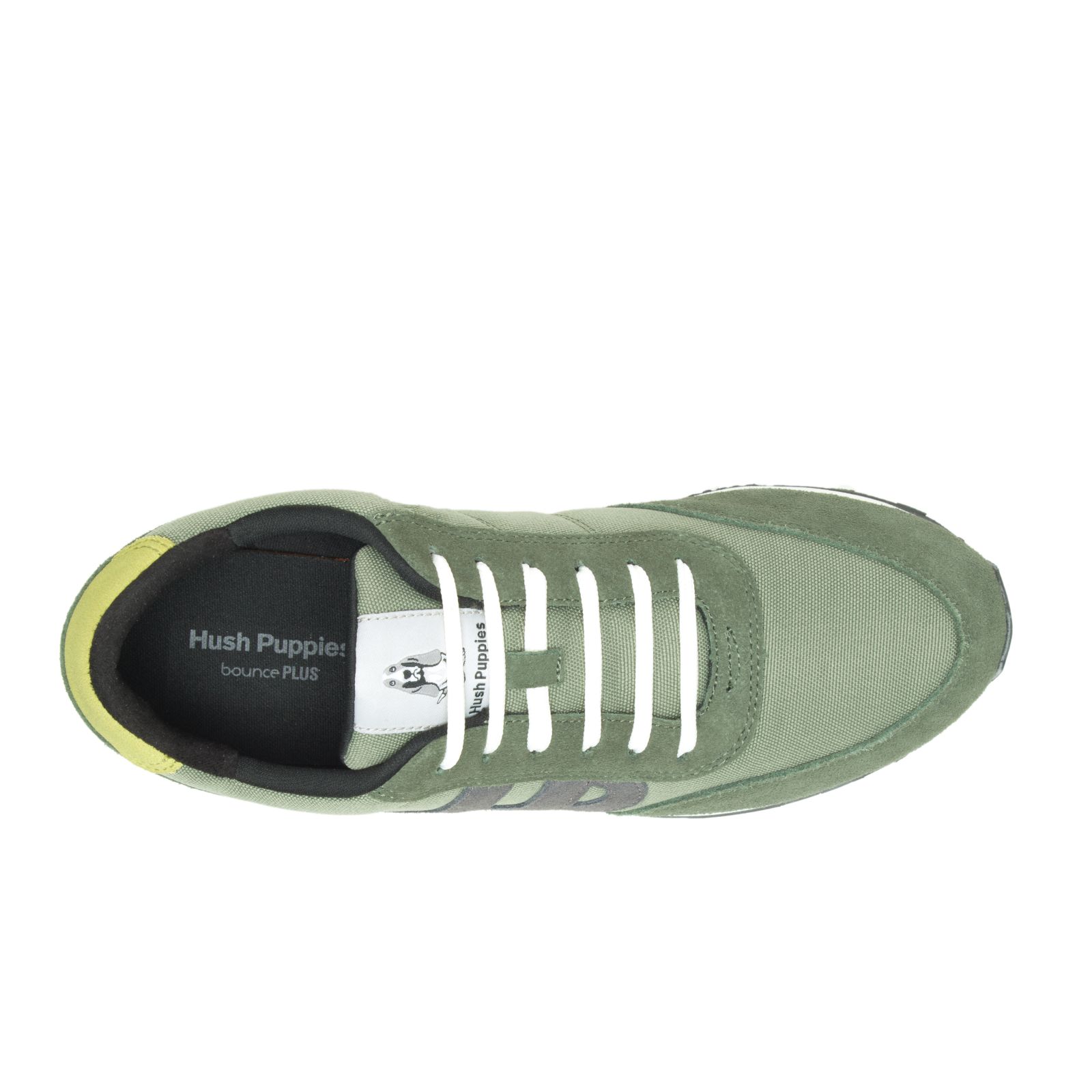 Green Hues Suede Hushpuppies Factory Outlet Seventy8 Sneaker | FBS089634