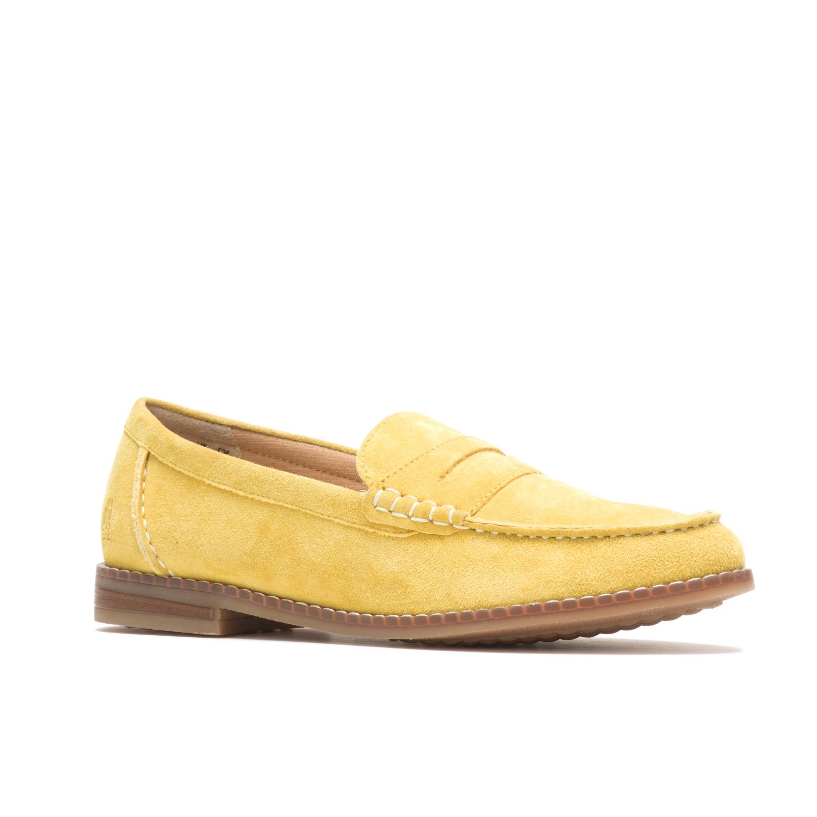 Lemon Curry Suede Hushpuppies Factory Outlet Wren Loafer | JFX285301