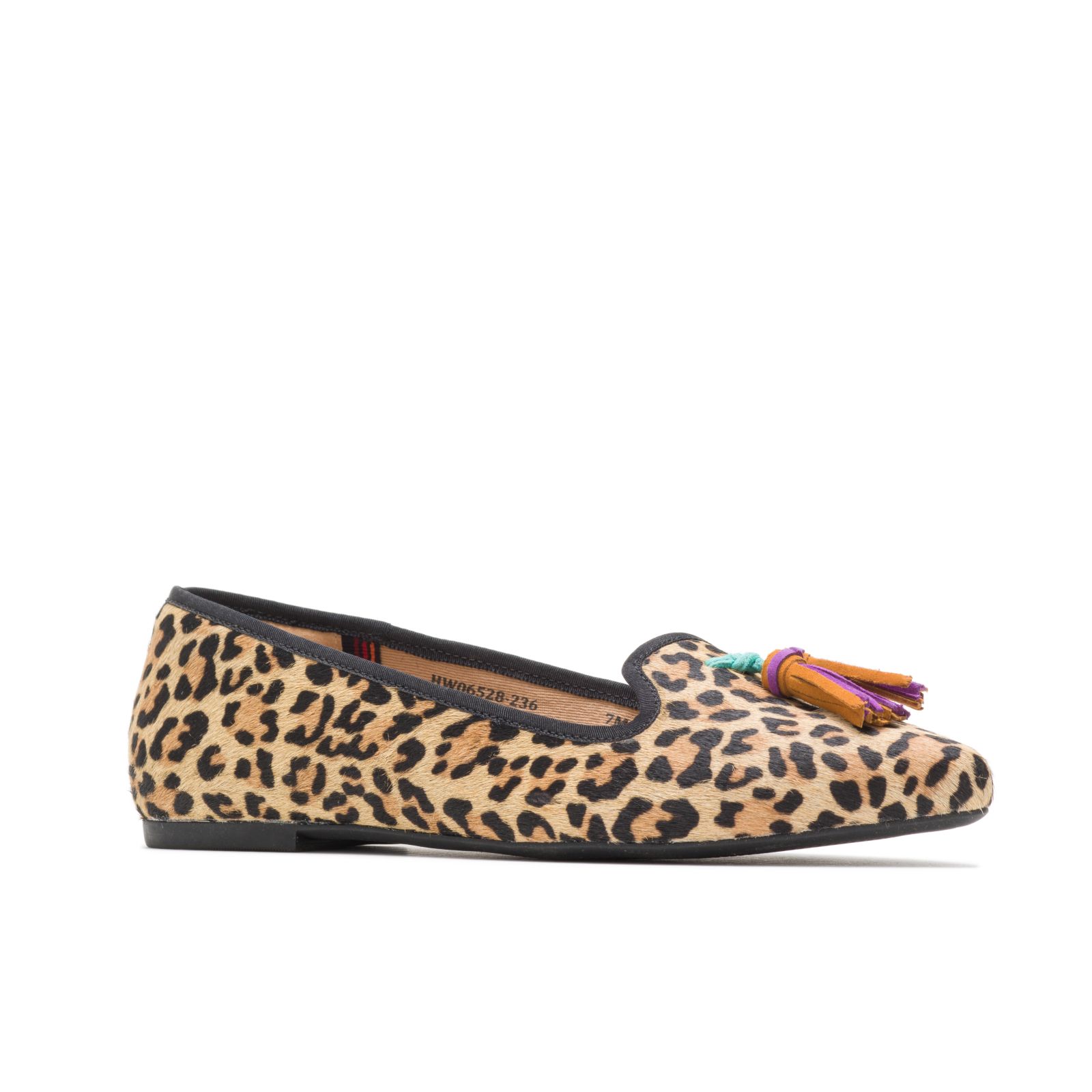 Leopard Calf Hair Hushpuppies Factory Outlet Sadie Tassel Slip-On | JQP169428