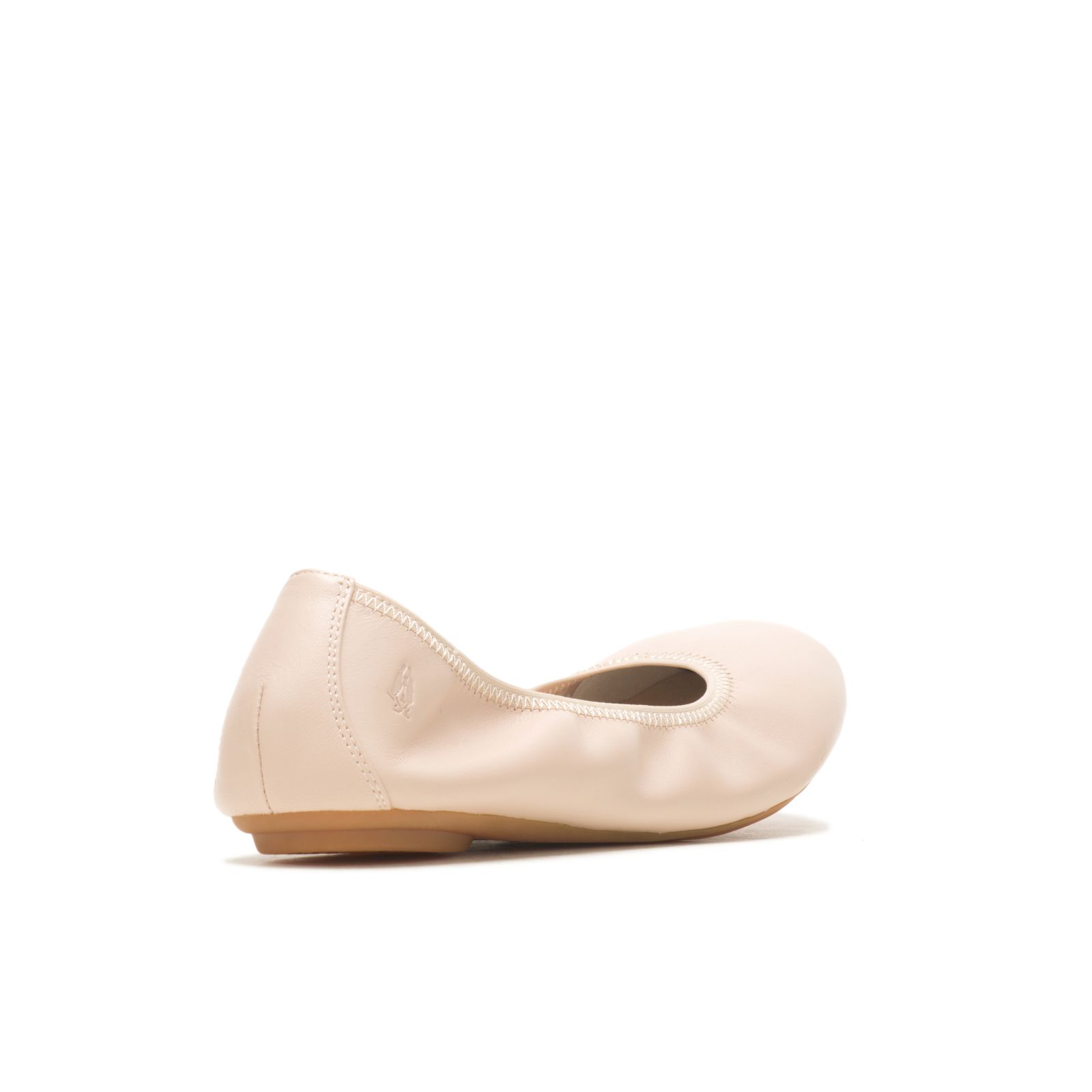 Light Taupe Leather Hushpuppies Factory Outlet Chaste Ballet Flat 2 | SRI506923