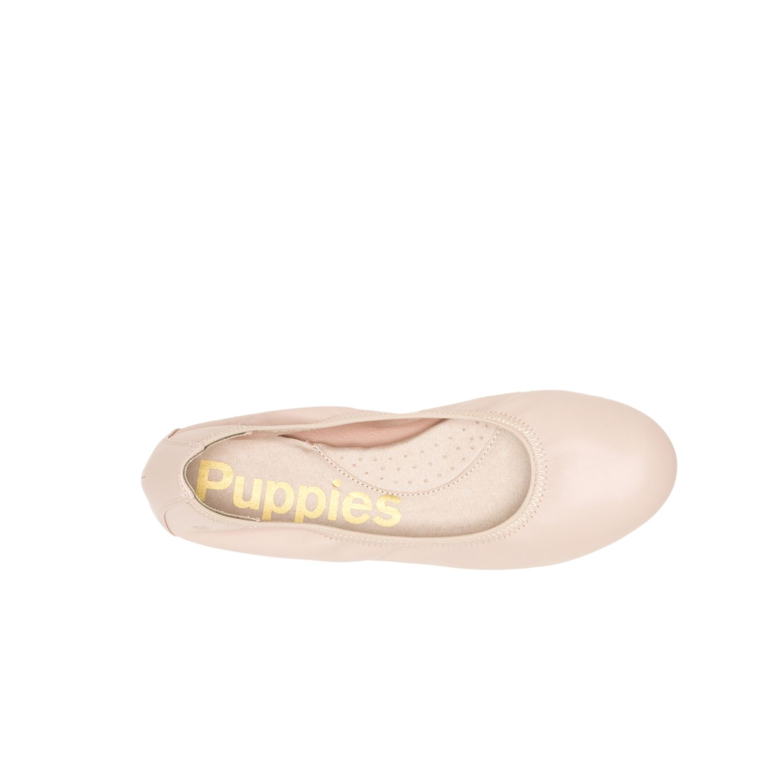 Light Taupe Leather Hushpuppies Factory Outlet Chaste Ballet Flat 2 | SRI506923