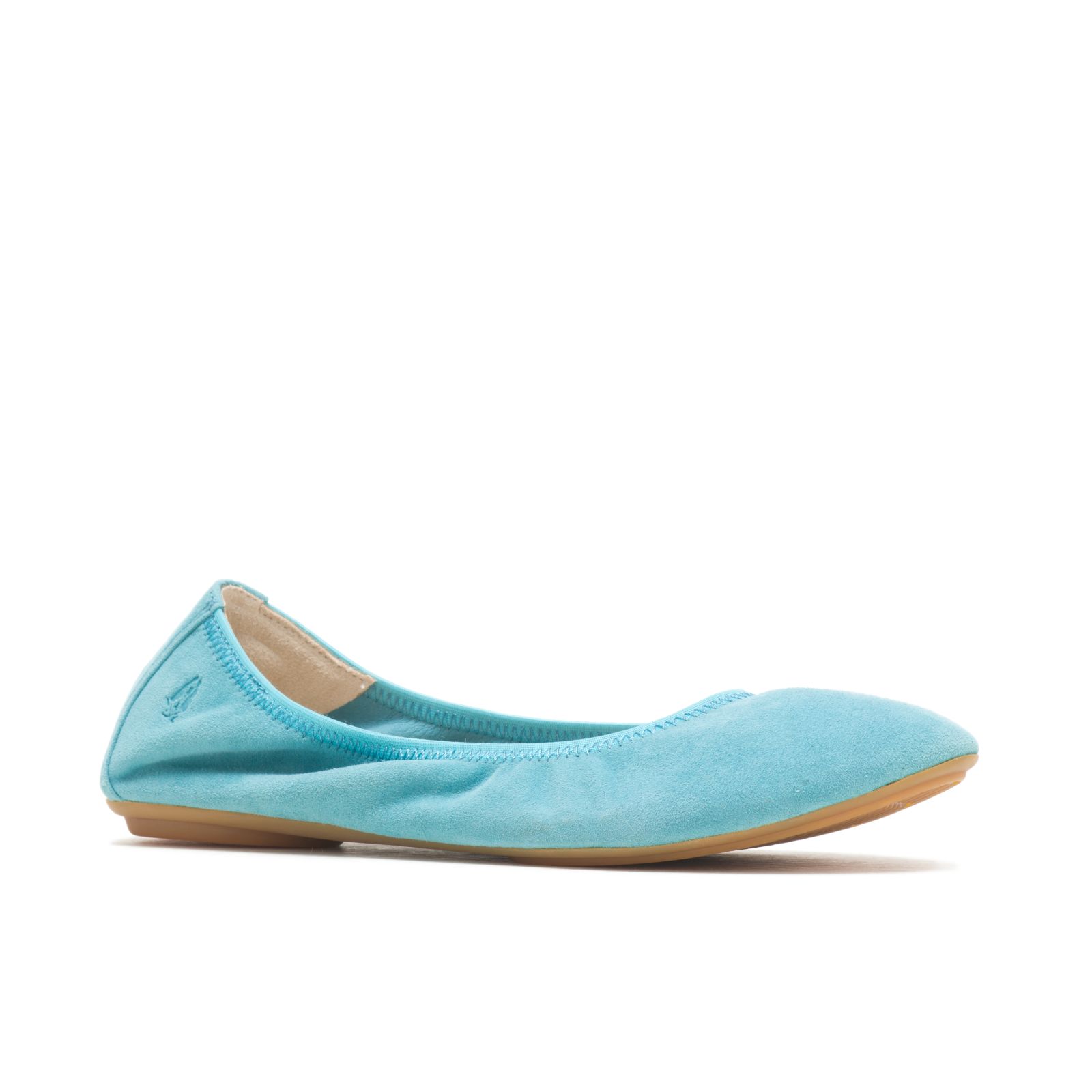 Maui Blue Suede Hushpuppies Factory Outlet Chaste Ballet Flat 2 | XBS423798