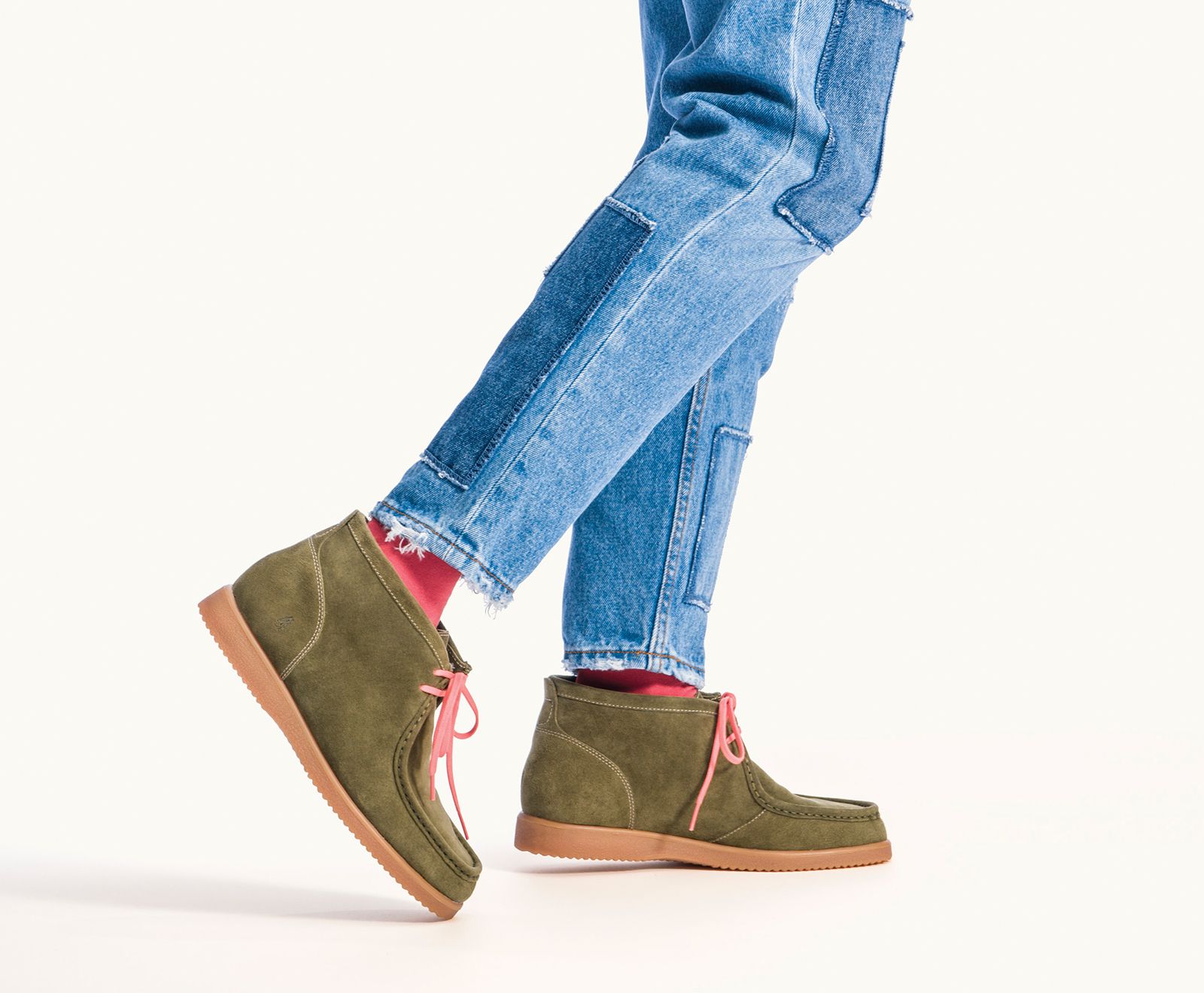 Olive Suede Hushpuppies Factory Outlet Bridgeport 2 | XLE908173