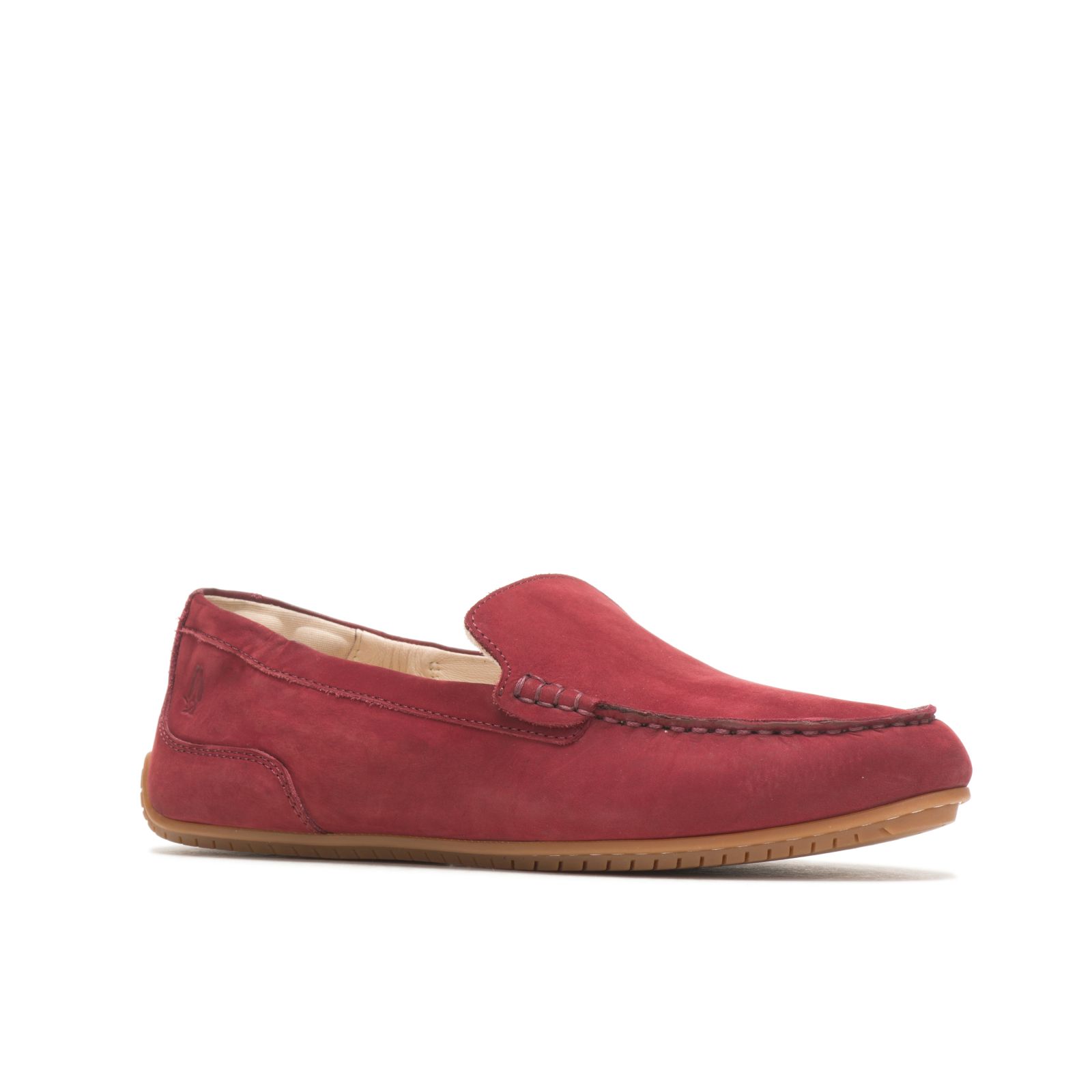 Rhubarb Red Nubuck Hushpuppies Factory Outlet Cora Loafer | KHF269805