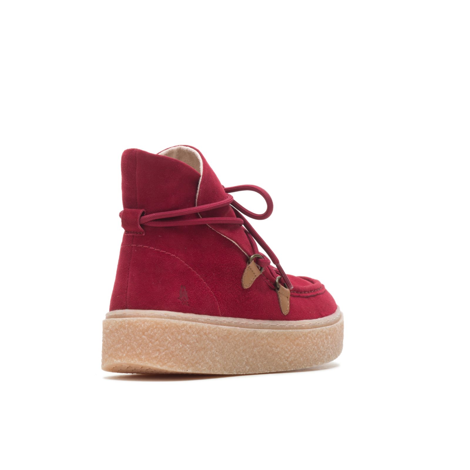 Rhubarb Red Suede Hushpuppies Factory Outlet Bridget Chukka Lace | OCM349705