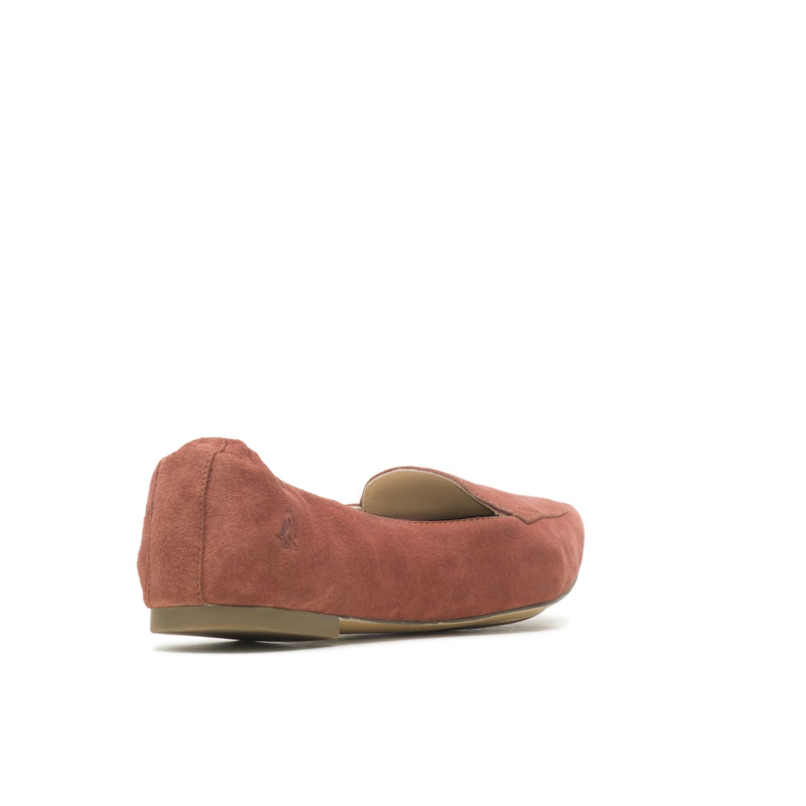 Rust Suede Hushpuppies Factory Outlet Hazel Pointe Flat | GMN630518