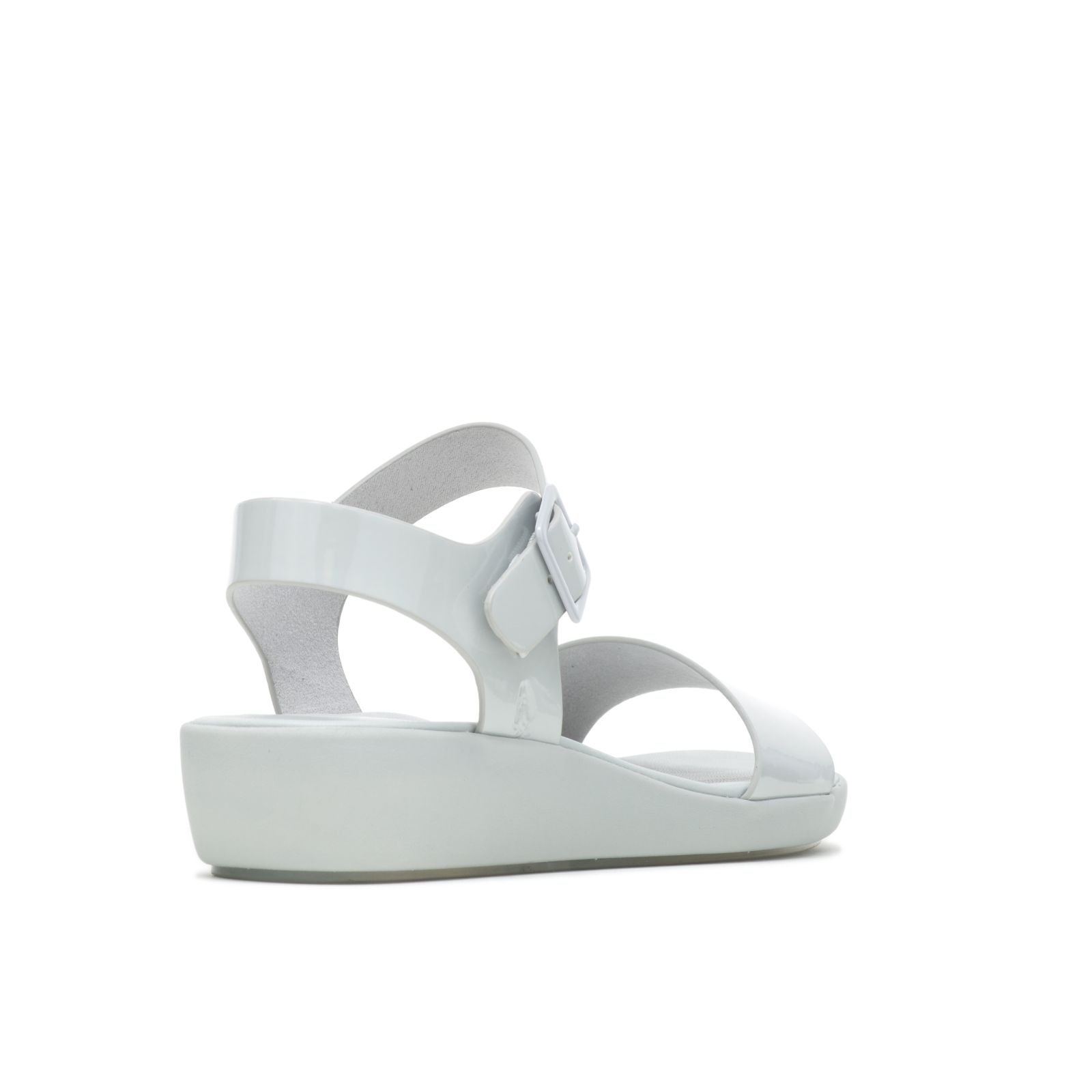 Vapor Grey Hushpuppies Factory Outlet Brite Jells Quarter Strap Sandal | FTY438965